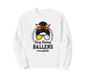 Mom Busy Raising Ballers Mom Both Sweatshirt - Custom Art Print Unisex - T-Shirt, Sweatshirt, Hoodie