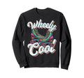 Roller Skating Skate 1970S Wheely Sweatshirt - Aesthetic Graphic for Adults - T-Shirt, Sweatshirt, Hoodie