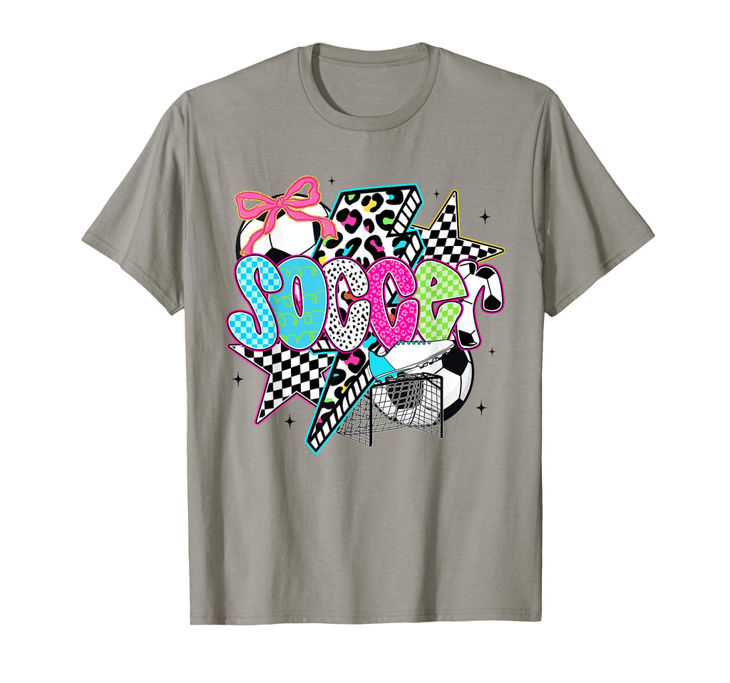 Soccer Coquette Bow Game Day Sports T-Shirt - Streetwear Style Unisex - T-Shirt, Sweatshirt, Hoodie