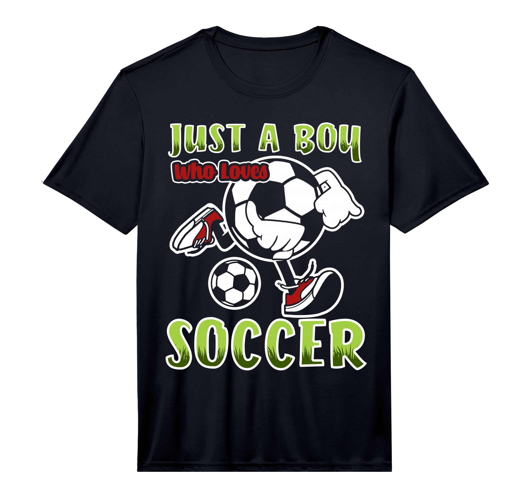 Just Who Loves Soccer Soccer Player T-Shirt - Novelty Apparel Unisex - T-Shirt, Sweatshirt, Hoodie