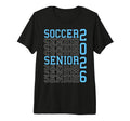 Soccer Senior Night Soccer Senior 2026 T-Shirt - Custom Art Print Unisex - T-Shirt, Sweatshirt, Hoodie