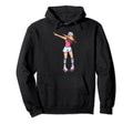 Dabbing Roller Skate Roller Skating Hoodie - Unique Graphic Unisex - T-Shirt, Sweatshirt, Hoodie