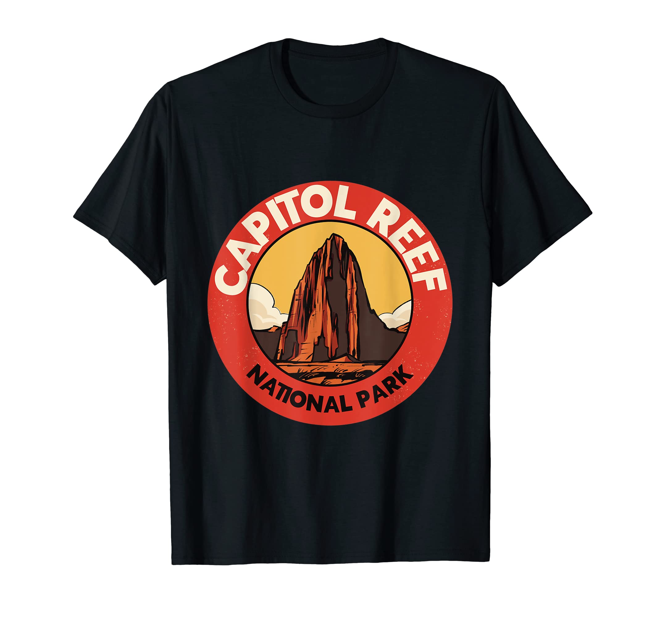 Capitol Reef National Park T-Shirt - Minimalist Print Men Women - T-Shirt, Sweatshirt, Hoodie