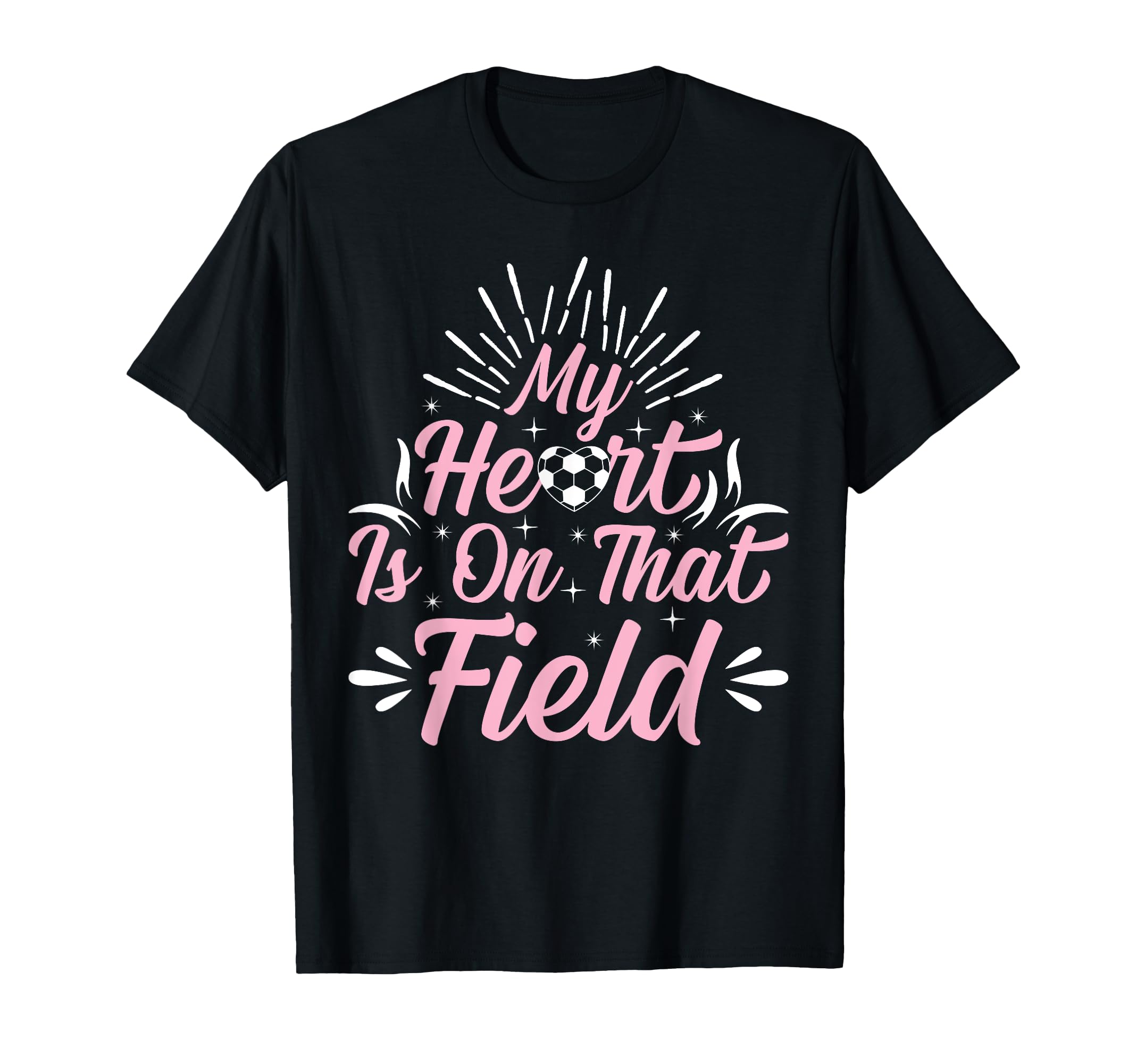 My Heart Is That Field Playing T-Shirt - Aesthetic Graphic for Adults - T-Shirt, Sweatshirt, Hoodie