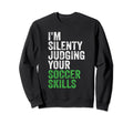 Funny Soccer Goalie Im Silently Sweatshirt - Graphic Print for Adults - T-Shirt, Sweatshirt, Hoodie