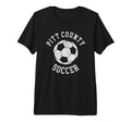 Pitt County Soccer Distressed 90S Tri T-Shirt - Novelty Apparel Men Women - T-Shirt, Sweatshirt, Hoodie