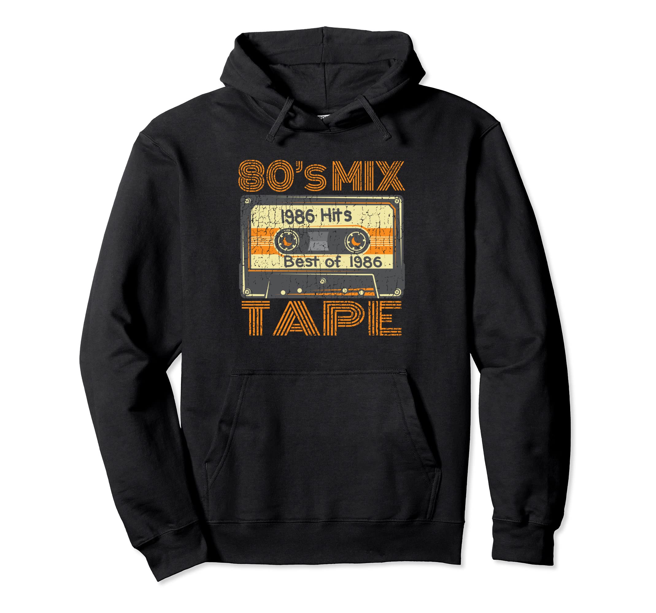 Mixtape 80S Cassette Tape 1986 Born 1986 Hoodie - Novelty Apparel Men Women - T-Shirt, Sweatshirt, Hoodie