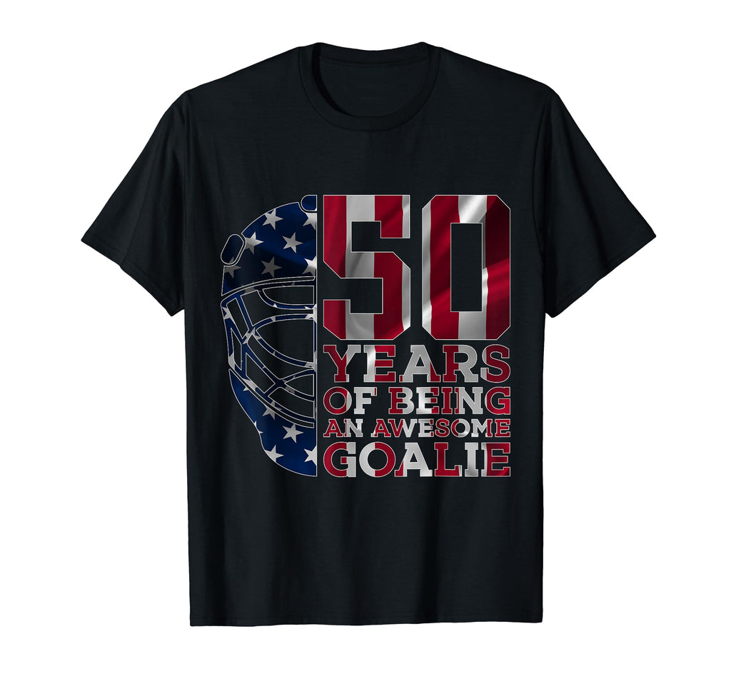 Goalkeeper 50 Years Awesome Goalie T-Shirt - Custom Art Print Men Women - T-Shirt, Sweatshirt, Hoodie