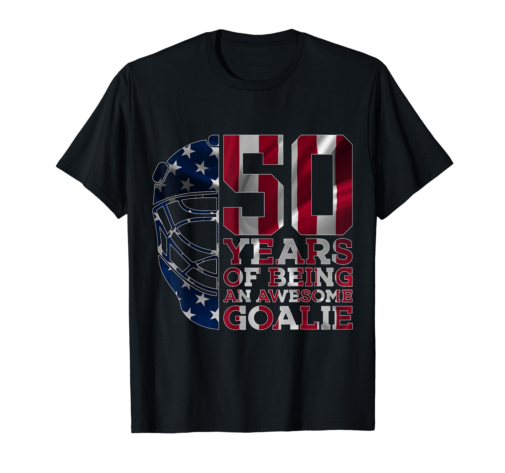 Goalkeeper 50 Years Awesome Goalie T-Shirt - Custom Art Print Men Women - T-Shirt, Sweatshirt, Hoodie