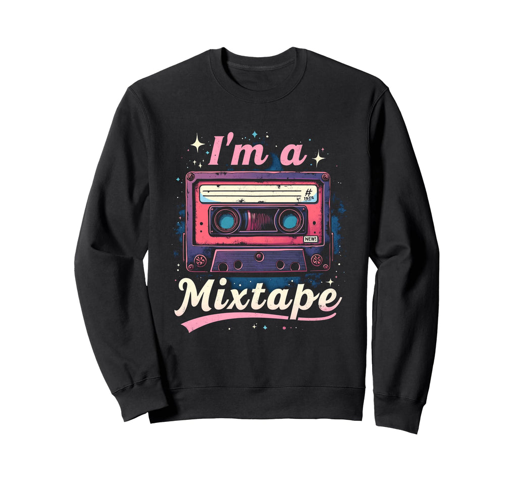 Im Mixtape Cassette Sweatshirt - Minimalist Print for Adults - T-Shirt, Sweatshirt, Hoodie