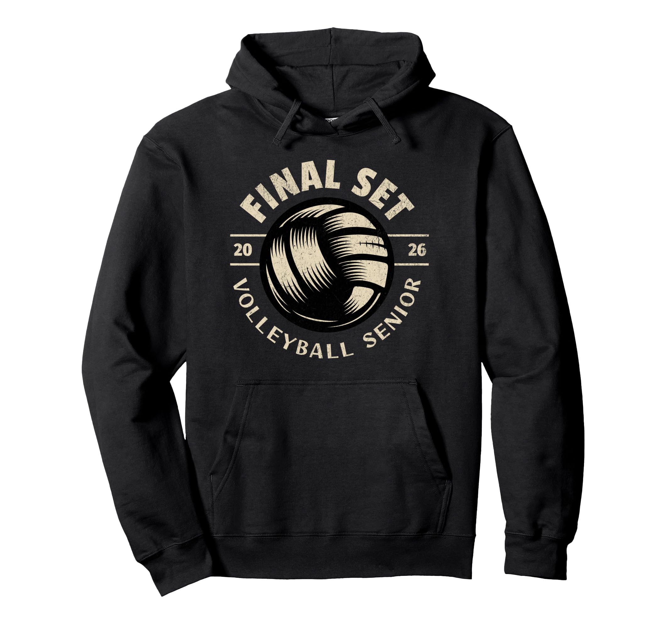 Volleyball Senior Night 2026 Final Hoodie - Fun Novelty Design for Adults - T-Shirt, Sweatshirt, Hoodie