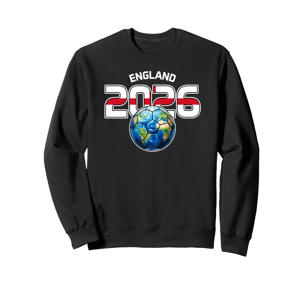 England 2026 World Soccer Sweatshirt - Aesthetic Graphic for Adults - T-Shirt, Sweatshirt, Hoodie