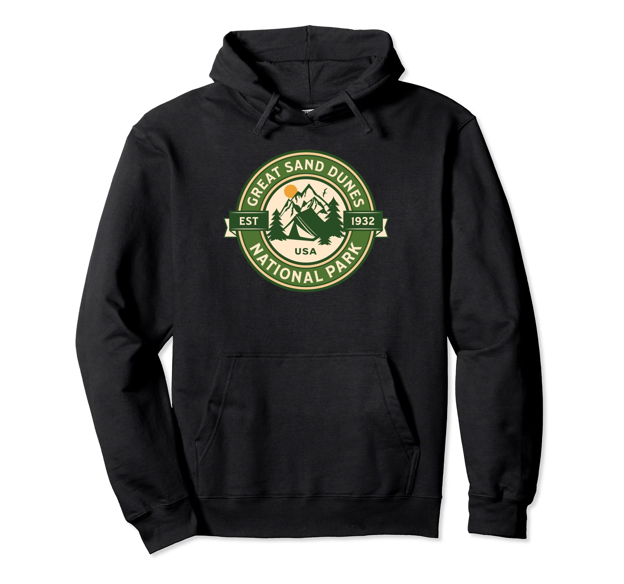 Great Sand Dunes National Park Colorado Hoodie - Trendy Graphic Men Women - T-Shirt, Sweatshirt, Hoodie