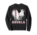 Ball Abuela Baseball Soccer Heart Sweatshirt - Aesthetic Graphic Unisex - T-Shirt, Sweatshirt, Hoodie