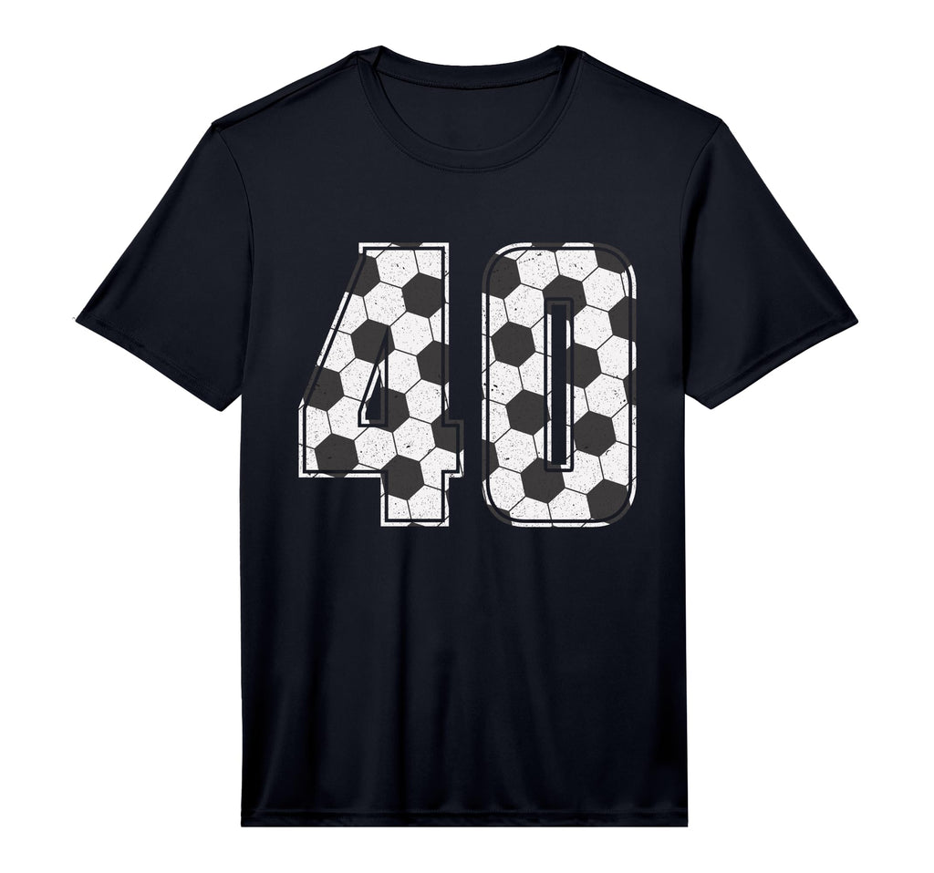 Soccer Player Number 40 Forty Soccer T-Shirt - Streetwear Style for Adults - T-Shirt, Sweatshirt, Hoodie