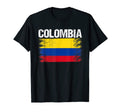 Colombia Colombian Flag Pride T-Shirt - Novelty Apparel for Adults - T-Shirt, Sweatshirt, Hoodie