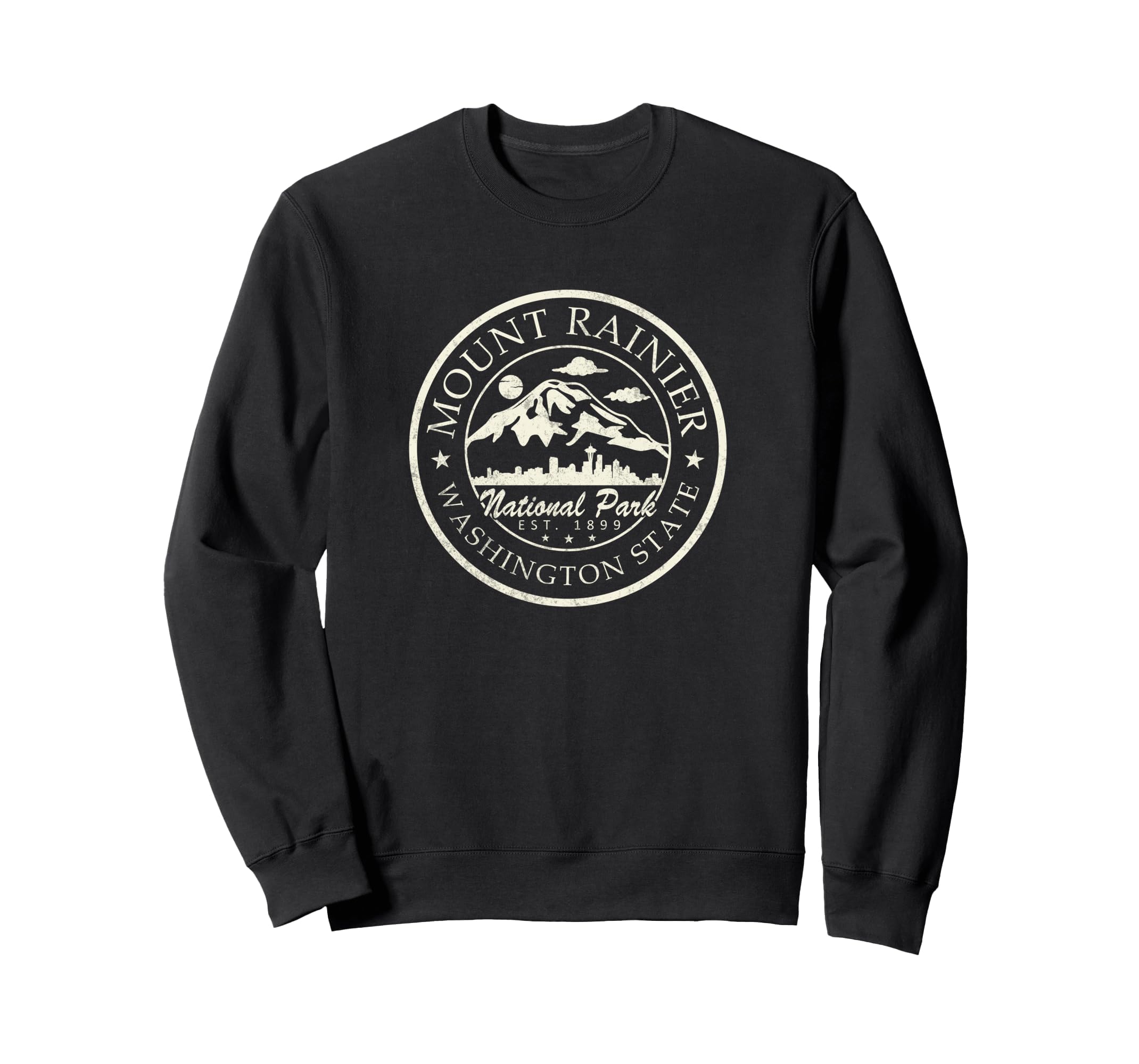 National Park Mt Rainier Sweatshirt - Unique Graphic Unisex - T-Shirt, Sweatshirt, Hoodie