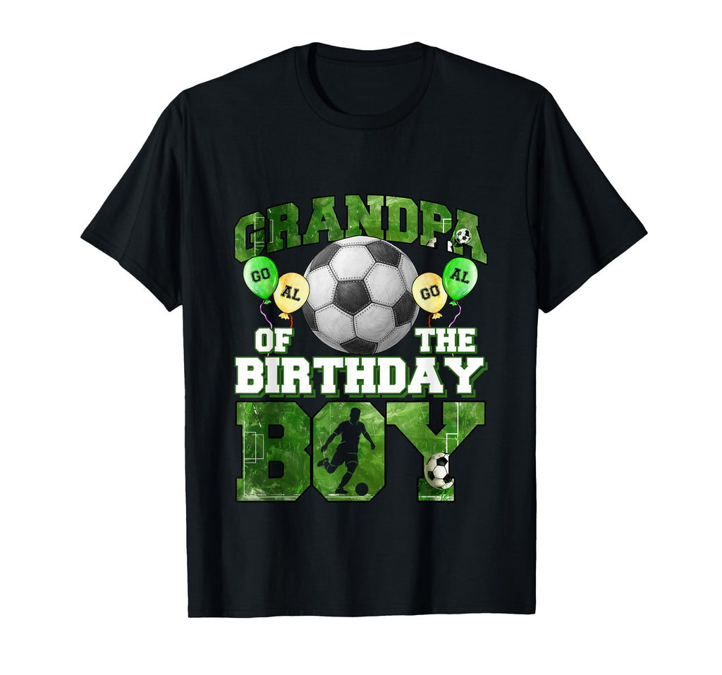 Soccer Grandpa Birthday Party Soccer T-Shirt - Trendy Graphic Unisex - T-Shirt, Sweatshirt, Hoodie
