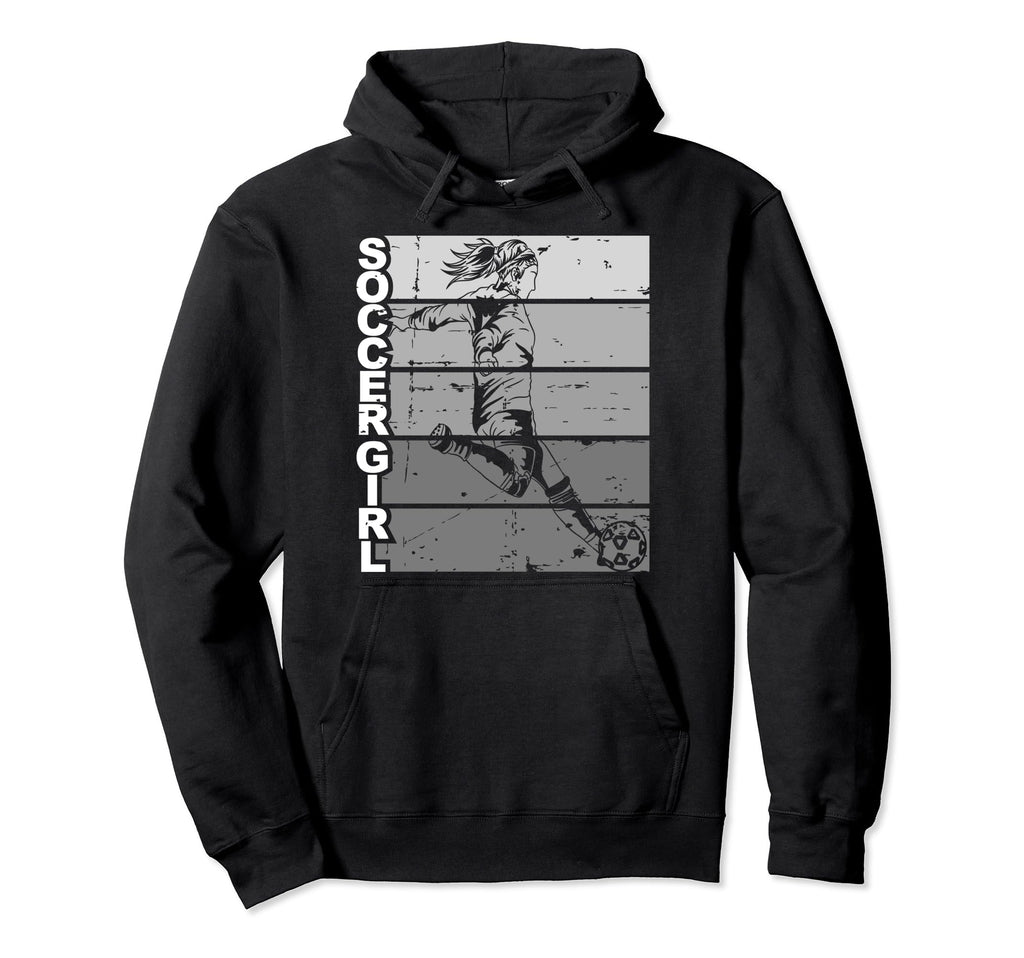Soccer Funny Footballer Ball And Field Hoodie - Graphic Print for Adults - T-Shirt, Sweatshirt, Hoodie