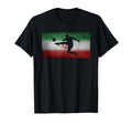 Iran Flag Soccer T-Shirt - Custom Art Print Men Women - T-Shirt, Sweatshirt, Hoodie