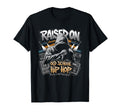 Raised Old School Hip Hop Cassette T-Shirt - Fun Novelty Design for Adults - T-Shirt, Sweatshirt, Hoodie