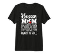 Soccer Mom Soccer Player Mama T-Shirt - Casual Everyday Wear for Adults - T-Shirt, Sweatshirt, Hoodie