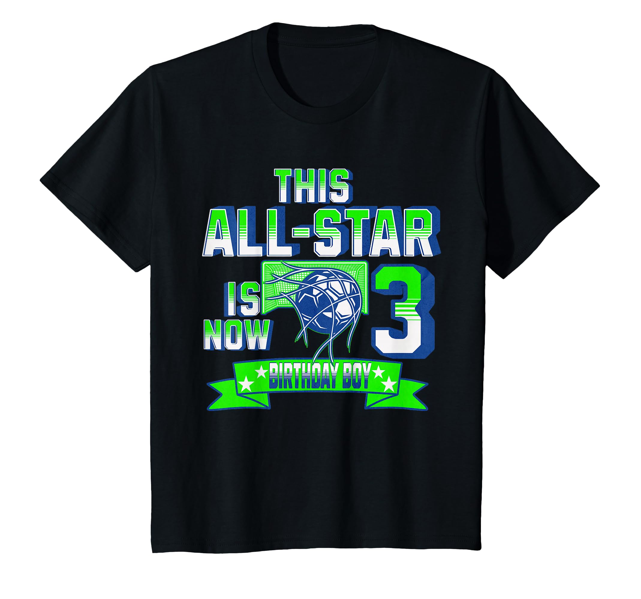 3Rd Birthday All Star Matching Age Three T-Shirt - Graphic Print Men Women - T-Shirt, Sweatshirt, Hoodie