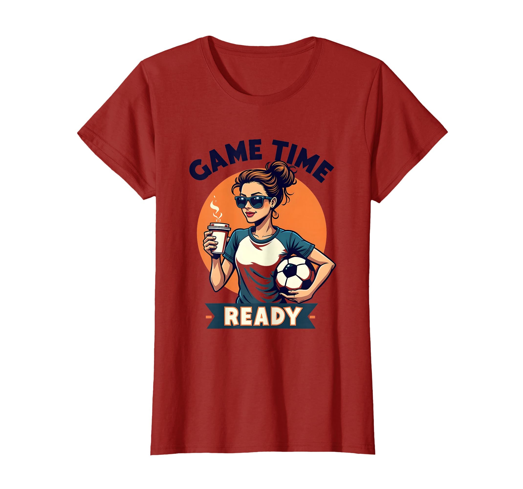 Game Time Ready Soccer Mom T-Shirt - Unique Graphic Unisex - T-Shirt, Sweatshirt, Hoodie