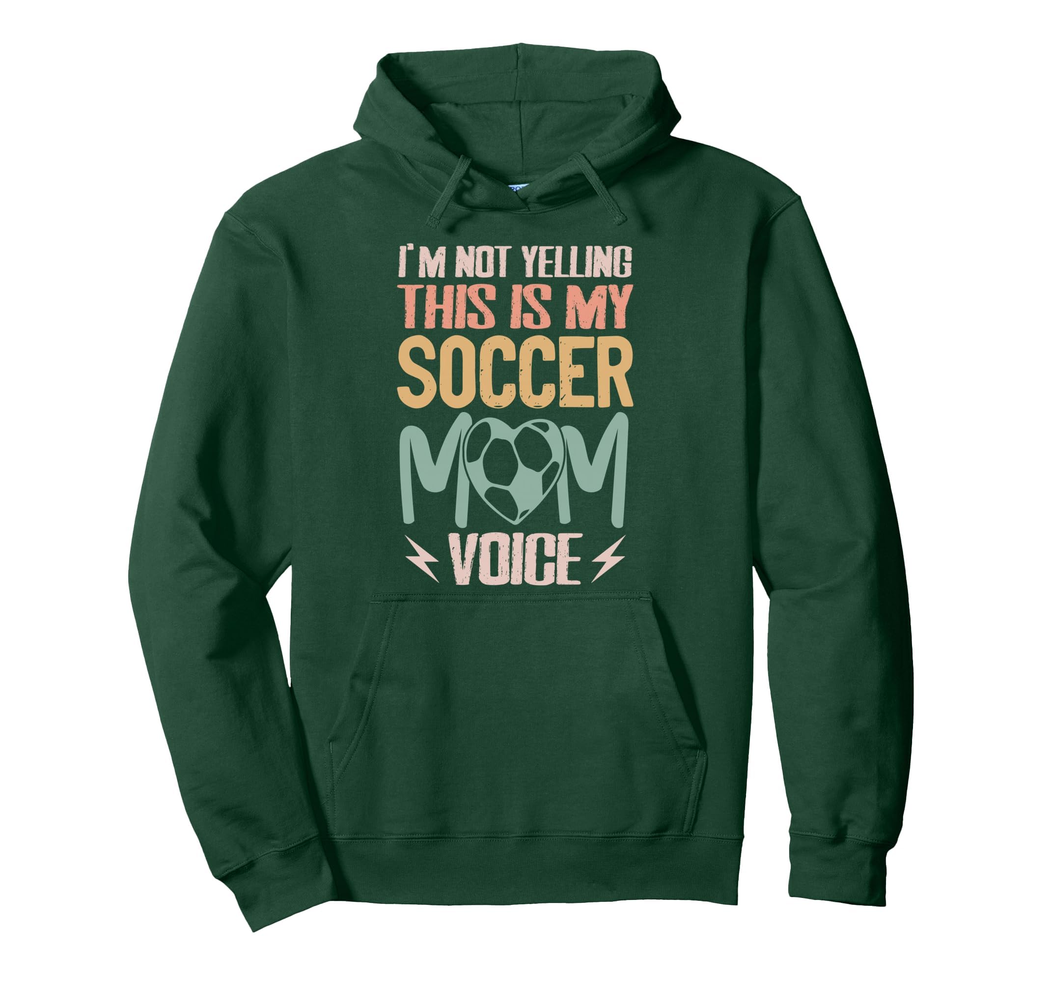 Im Not Yelling This Is My Soccer Mom Hoodie - Aesthetic Graphic Unisex - T-Shirt, Sweatshirt, Hoodie