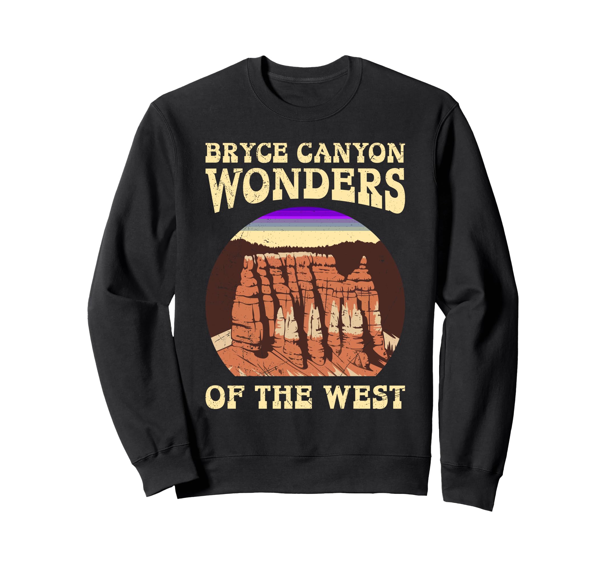 Utah Bryce Canyon Wonders West Sweatshirt - Graphic Print Men Women - T-Shirt, Sweatshirt, Hoodie