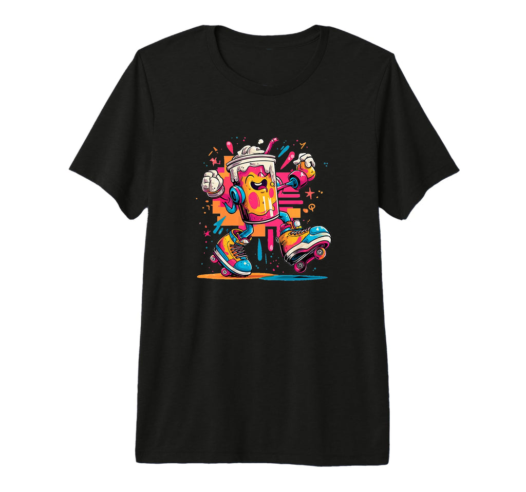Pretty Colors And Disco Milkshake T-Shirt - Minimalist Print Men Women - T-Shirt, Sweatshirt, Hoodie