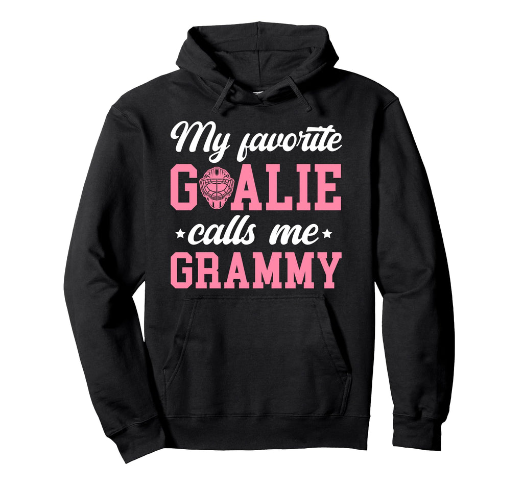 Proud Ice Hockey Goalie Grammy Hoodie - Casual Everyday Wear Men Women - T-Shirt, Sweatshirt, Hoodie