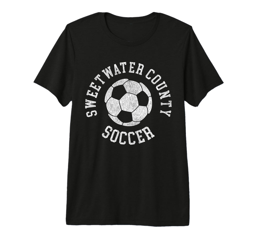 Sweetwater County Soccer Distressed 90S T-Shirt - Trendy Graphic Men Women - T-Shirt, Sweatshirt, Hoodie