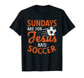 Sundays Are Jesus And Sports Football T-Shirt - Trendy Graphic Men Women - T-Shirt, Sweatshirt, Hoodie