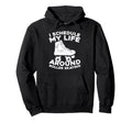 Skater Skates Roller Skating Hoodie - Minimalist Print Unisex - T-Shirt, Sweatshirt, Hoodie