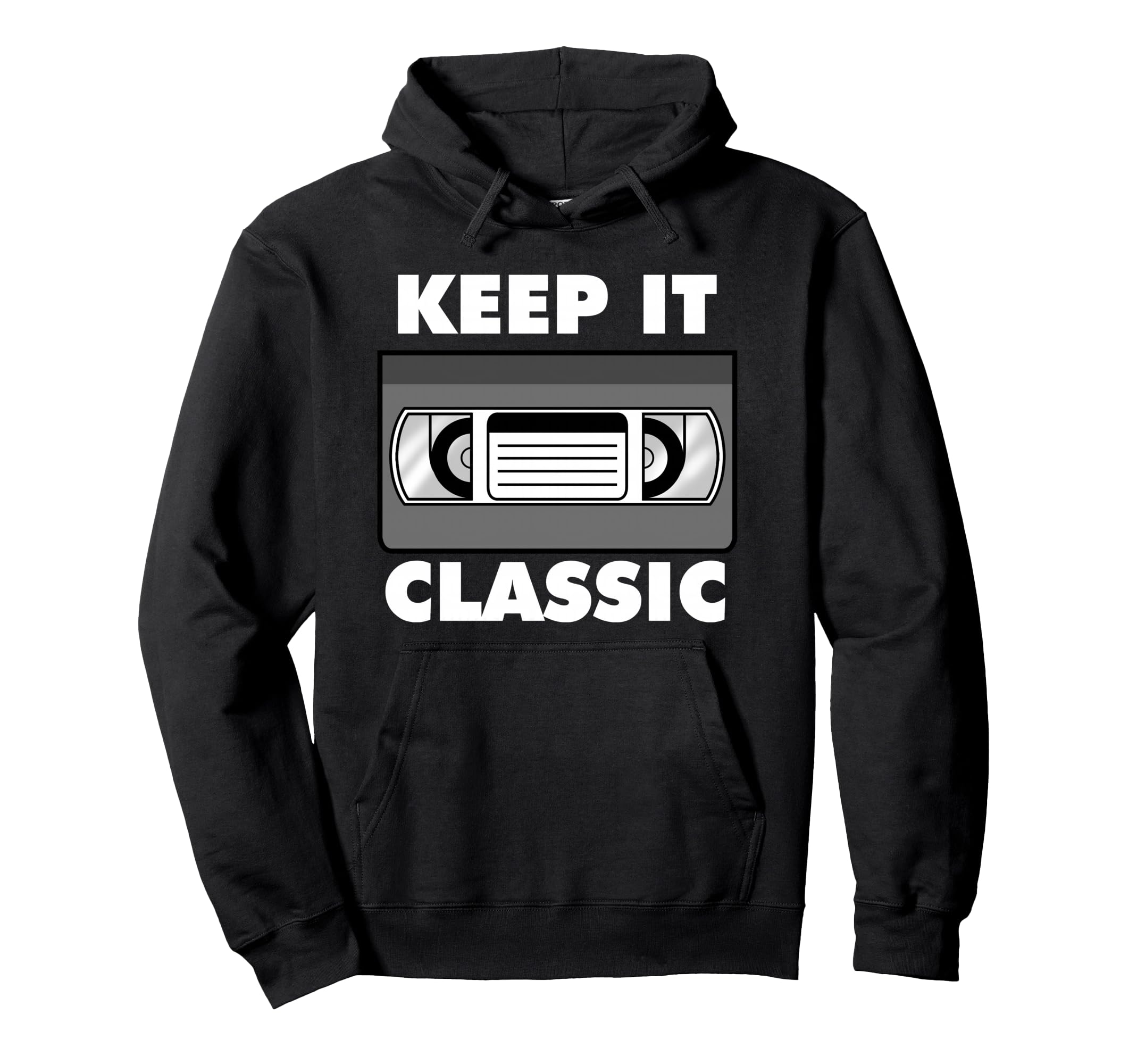 Vhs Video Tape 80S 90S Gift I Keep It Hoodie - Minimalist Print Men Women - T-Shirt, Sweatshirt, Hoodie
