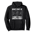 Soccer Ball Player Coach What Hoodie - Casual Everyday Wear for Adults - T-Shirt, Sweatshirt, Hoodie