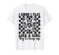 Soccer I Know I Play Like T-Shirt - Minimalist Print Men Women - T-Shirt, Sweatshirt, Hoodie