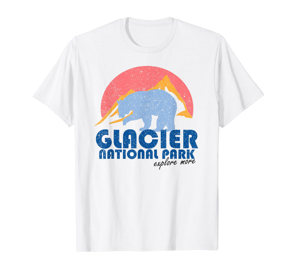 Glacier National Park Montana T-Shirt - Streetwear Style Men Women - T-Shirt, Sweatshirt, Hoodie