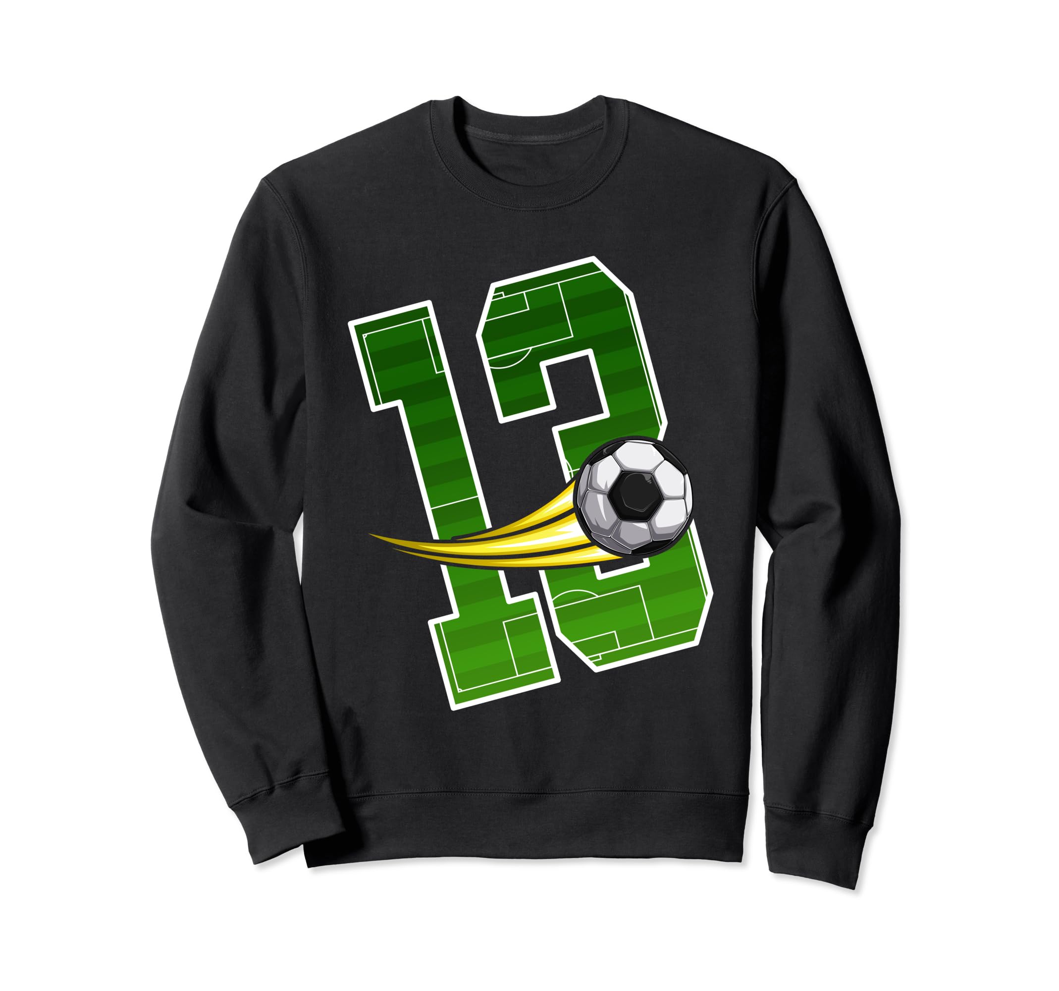 Soccer 13Nd Birthday Im 13 Sweatshirt - Minimalist Print for Adults - T-Shirt, Sweatshirt, Hoodie