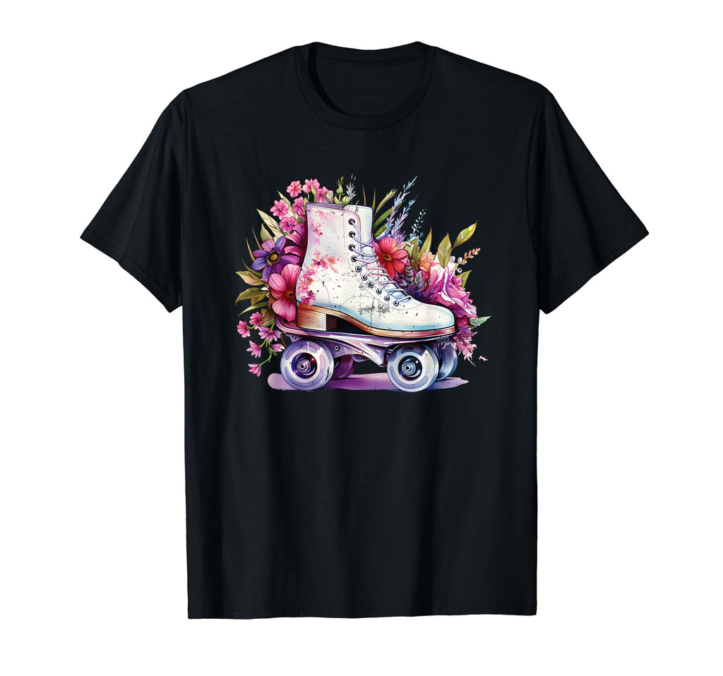 Aesthetic Vaporwave Teens Roller Skate T-Shirt - Novelty Apparel Unisex - T-Shirt, Sweatshirt, Hoodie