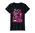 Soccer Just Who Loves Soccer Player Fan T-Shirt - Graphic Print for Adults - T-Shirt, Sweatshirt, Hoodie