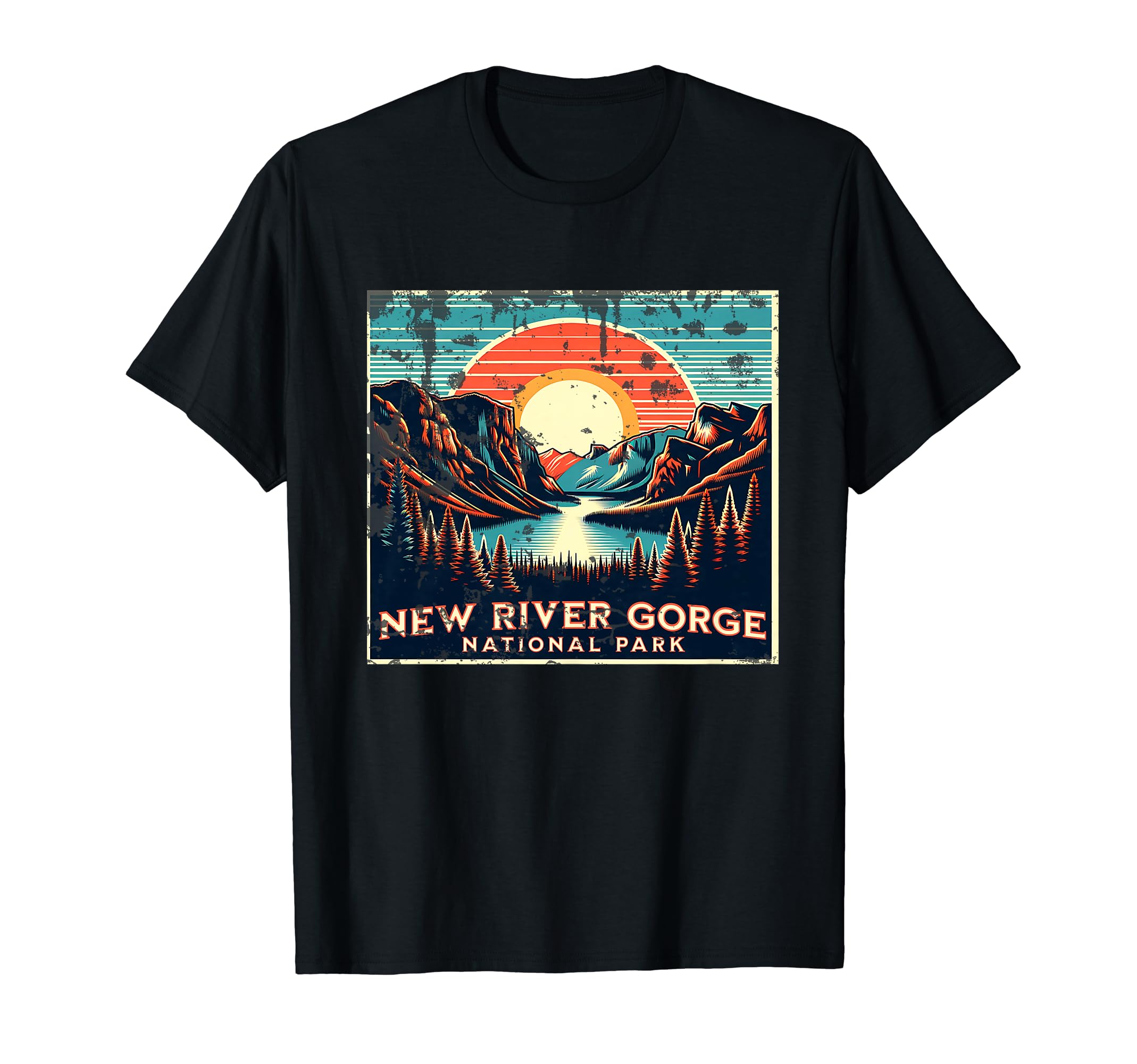 New River Gorge National Park West Hoodie - Trendy Graphic Men Women - T-Shirt, Sweatshirt, Hoodie