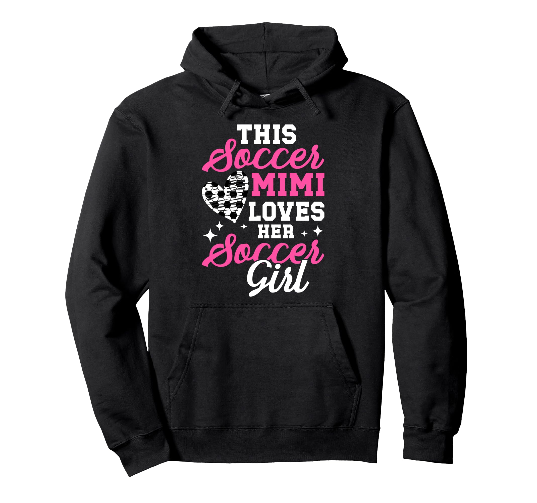Soccer Mimi Loves Her Soccer Soccer Hoodie - Casual Everyday Wear Unisex - T-Shirt, Sweatshirt, Hoodie
