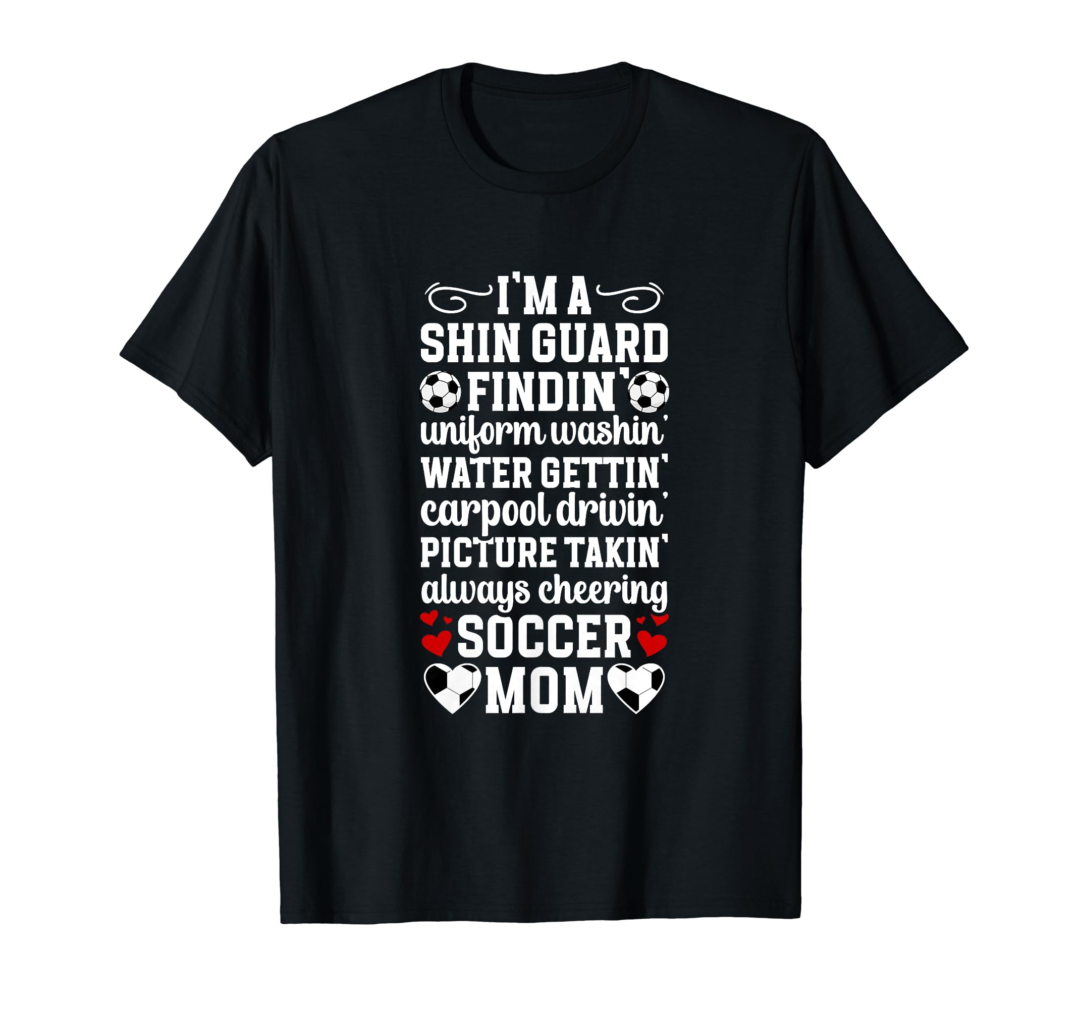 Im Soccer Mom Soccer Player Mother T-Shirt - Custom Art Print Men Women - T-Shirt, Sweatshirt, Hoodie