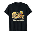 Funny Goalkeeper Turtle Save Ball T-Shirt - Minimalist Print Men Women - T-Shirt, Sweatshirt, Hoodie