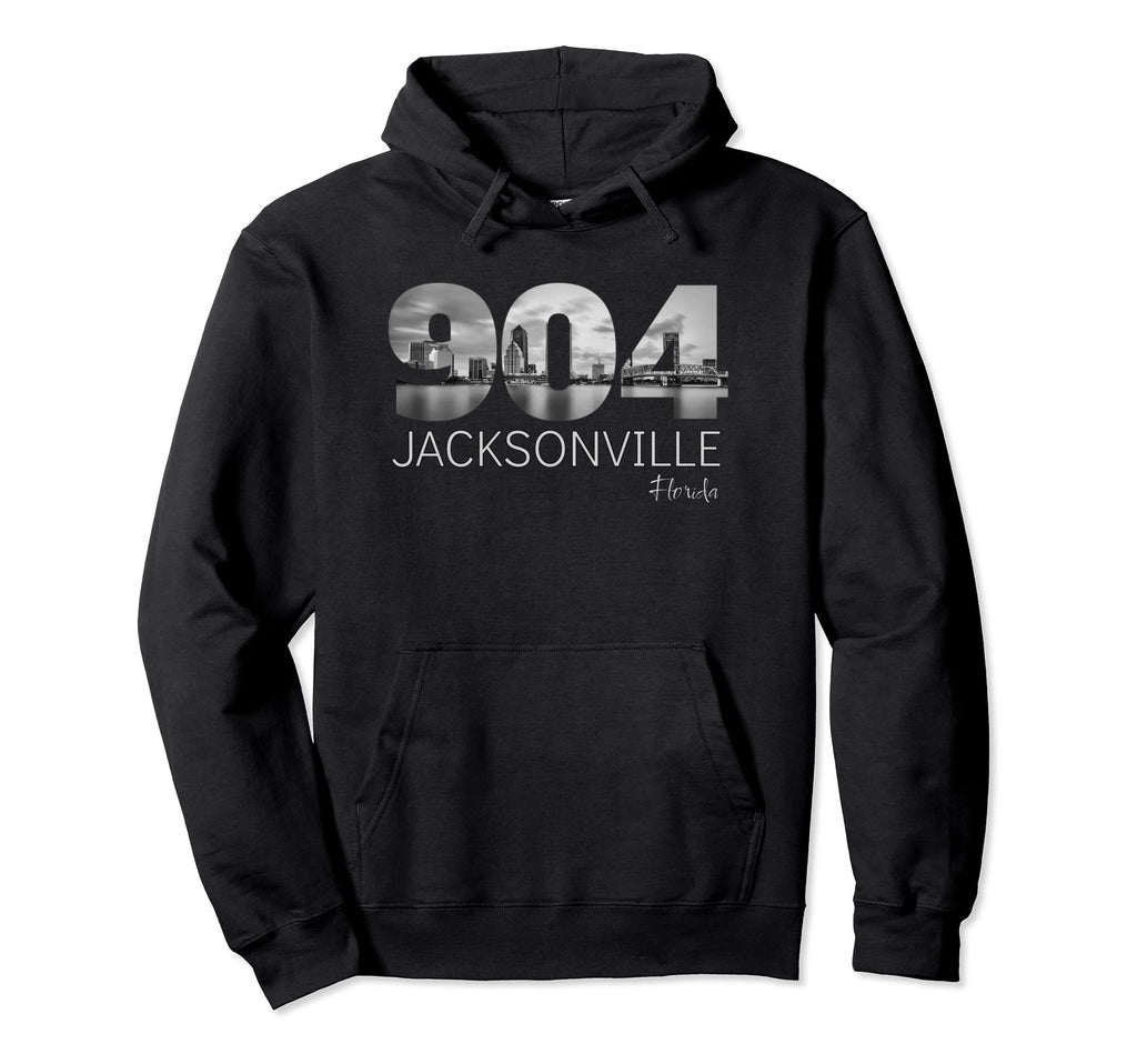 Jacksonville Florida Area Code 904 Jax Hoodie - Aesthetic Graphic Unisex - T-Shirt, Sweatshirt, Hoodie