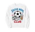Soccer Moms Club Iced Coffee Sweatshirt - Minimalist Print Men Women - T-Shirt, Sweatshirt, Hoodie