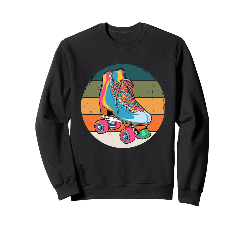 Roller Skates Roller Skating Roller Sweatshirt - Unique Graphic Men Women - T-Shirt, Sweatshirt, Hoodie