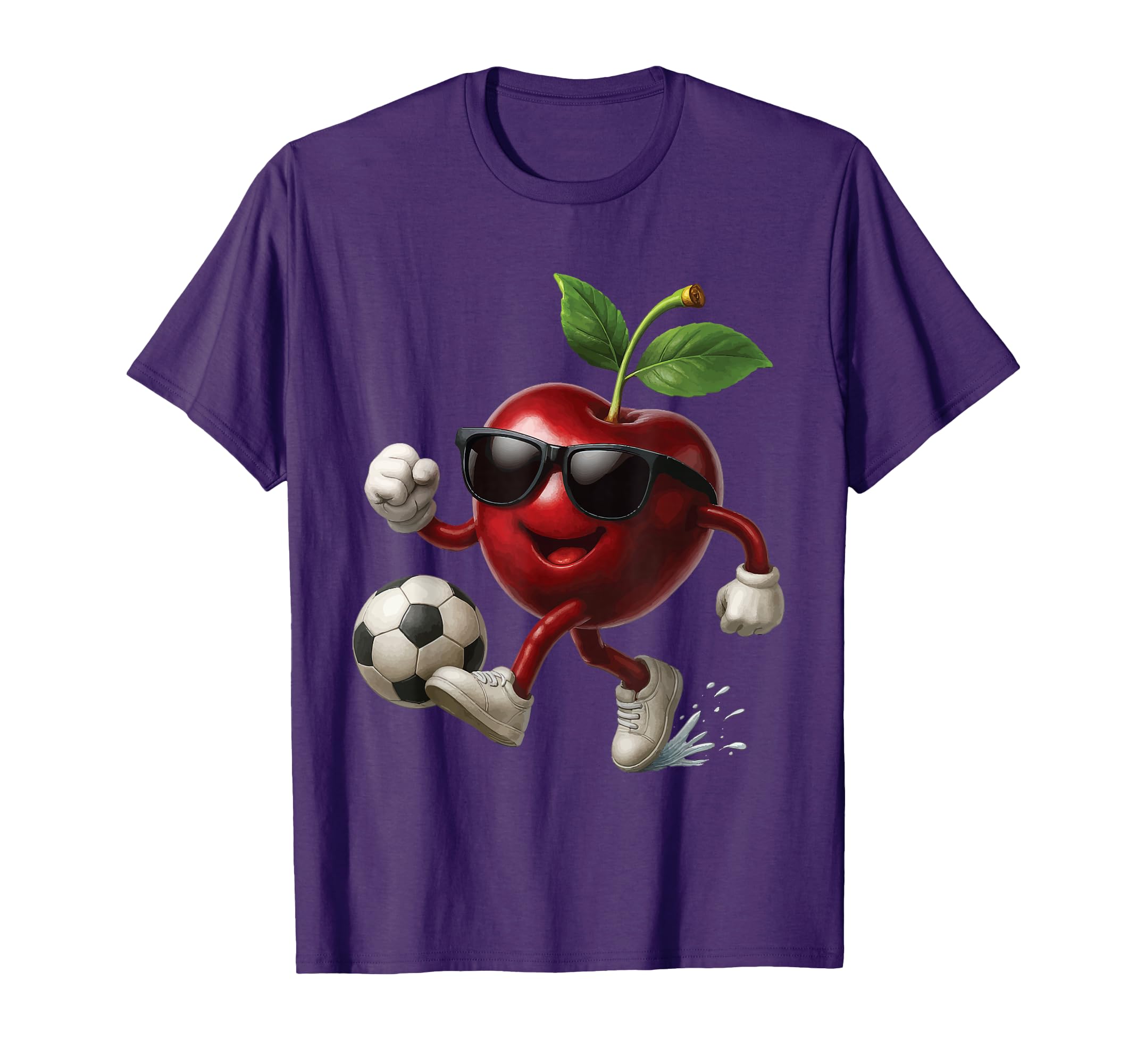 Cherry Soccer T-Shirt - Fun Novelty Design Unisex - T-Shirt, Sweatshirt, Hoodie